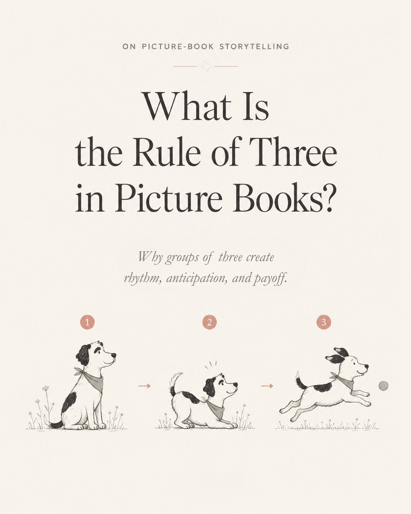 The Rule of Three in Children's Books