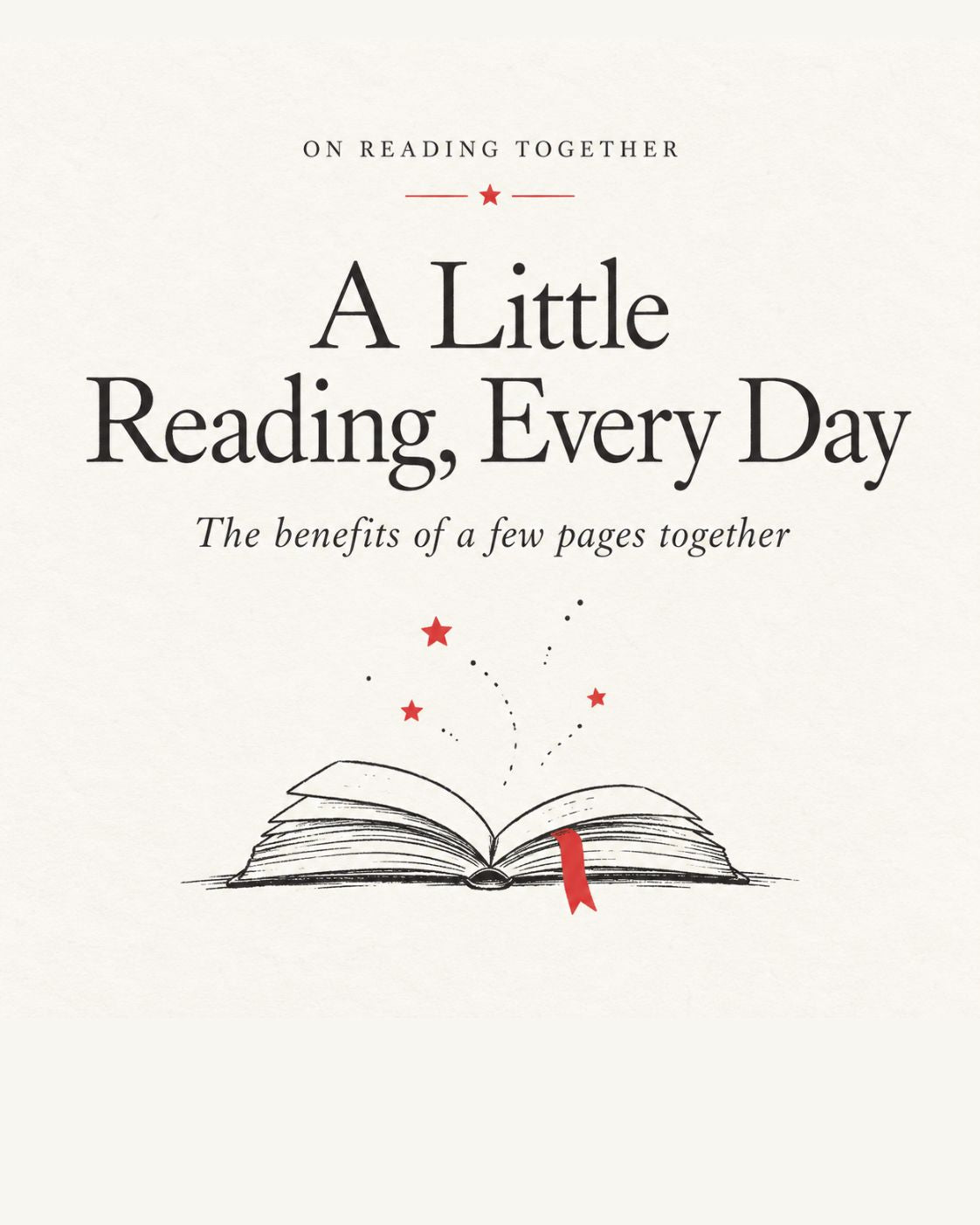 Benefits of Reading to Children Every Day