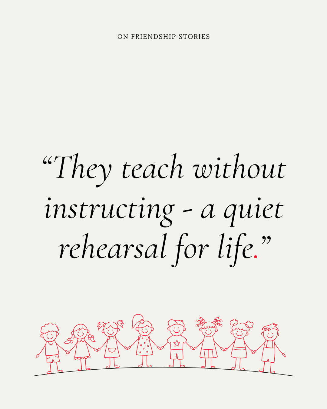 Blog cover for Why Friendship Stories Matter for Young Children