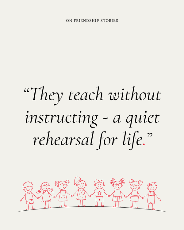 Why Friendship Stories Matter for Young Children