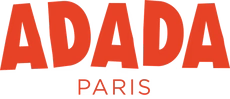 ADADA Paris logo in red on a white background