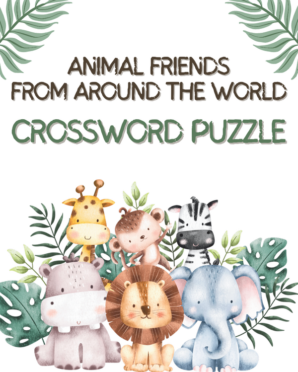 Animal Crossword Puzzle cover