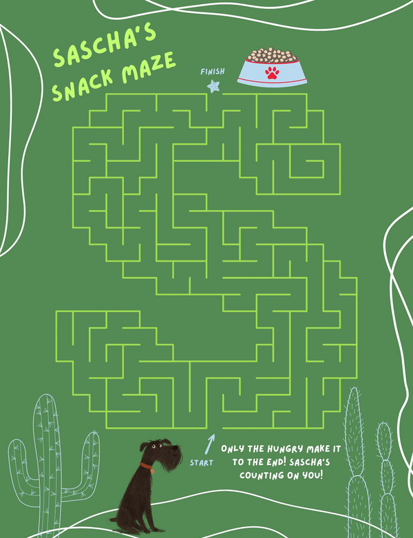 Sascha's Snack Maze cover